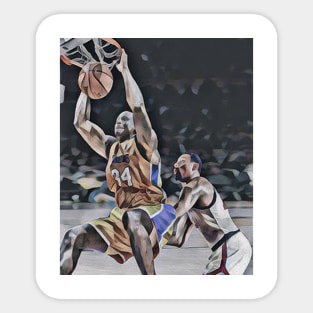 shaquille o neal Sticker